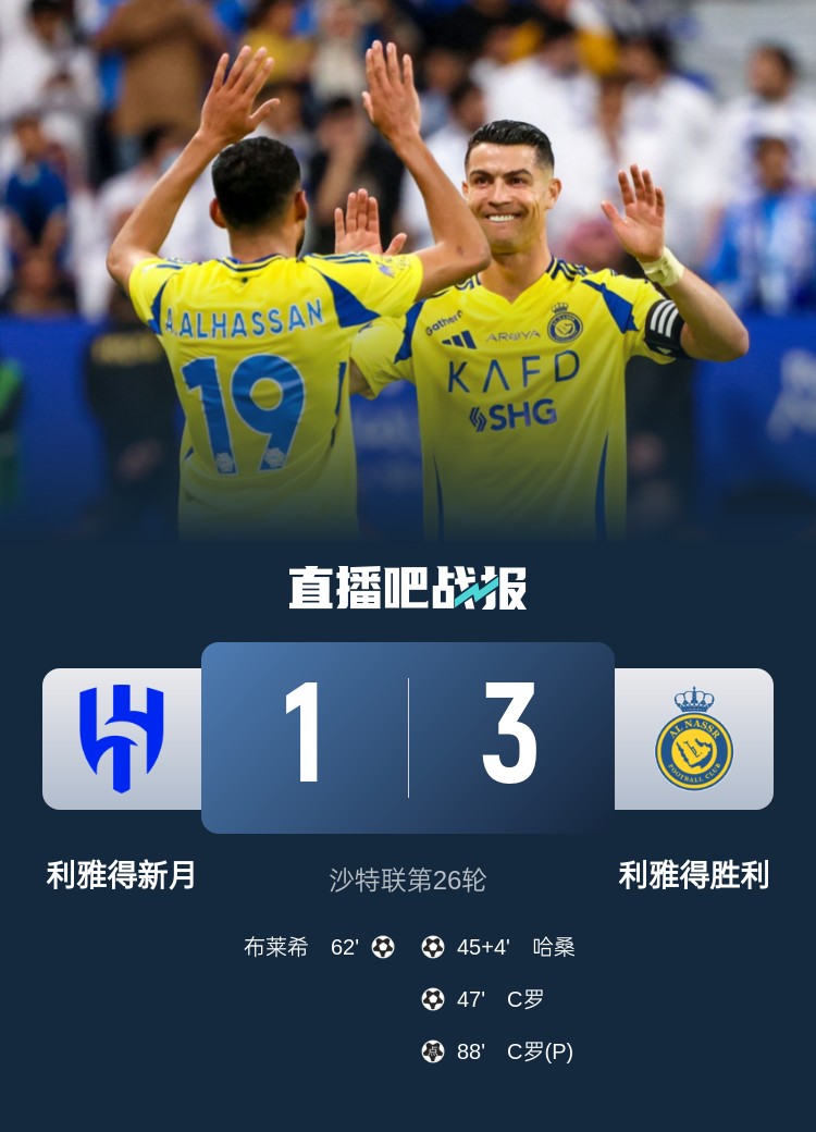 新月后衛(wèi)坦承德比表現(xiàn):勝利發(fā)揮更勝一籌,我們必須彌補(bǔ)+糾錯(cuò)